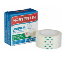 МАСТЕР ЮНИ ЛЕЙКОПЛАСТ. 2X500СМ. UNIFILM ПОЛИМЕР. ПЛАСТ. [MASTER UNI]